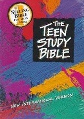 NIV The Teen Study Bible for Teens – Paperback Zondervan: Ages 12-16, Like New