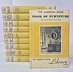 The American Home Library Book Set Of 10 First Edition 1931 DYI Home Improve VG+