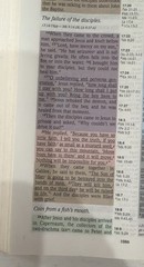 NIV Rainbow Study Bible 1996 Hardcover 1,584 Pgs 1984 Text Bold Line CLEAN