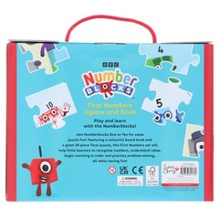Numberblocks: First Numbers Jigsaw & Book – Ages 3+ – BB