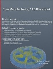 Creo Manufacturing 11.0 Black Book (Paperback or Softback)