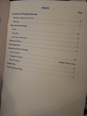 Freezing Fruits And Vegetables. Mississippi Extension Service Booklet. 26 Pages
