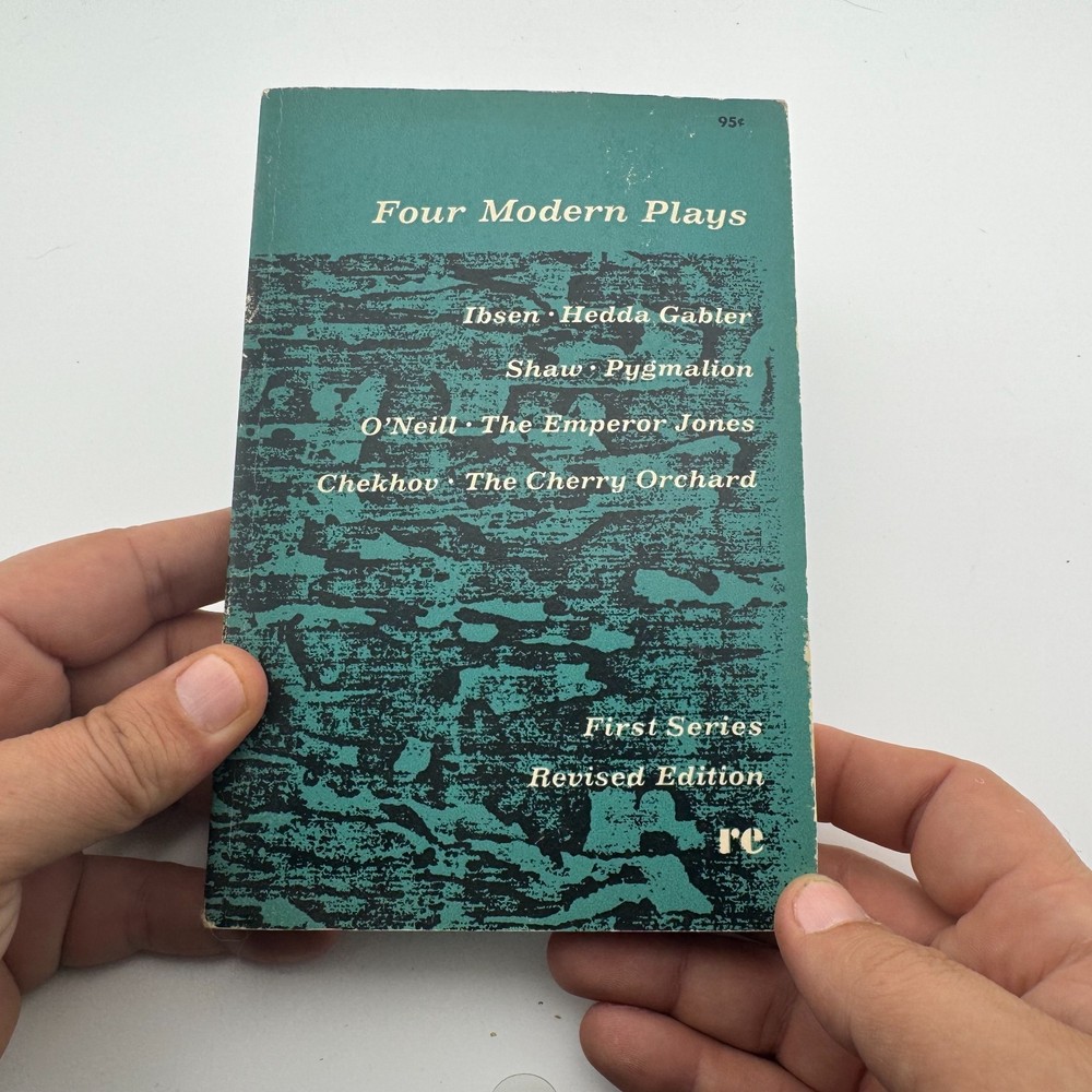 Four Modern Plays Ibsen Shaw O’Neill Chekhov Rinehart Paperback 1965
