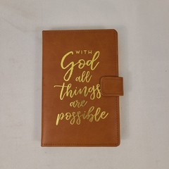 Christian Notebook – “With God All Things Are Possible” Matthew 19:26