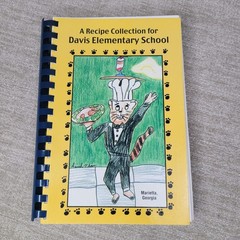 Morris Press Cookbook Davis Elementary School Recipe Marietta GA Spiral