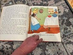 Vintage THREE FAMOUS STORIES Three Little Kittens Three Bears Three Pigs 1941