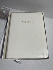VTG OOP NKJV My Wedding Bible 245WS Gilded Silver Page Edges New King James-USED