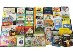 Over 50 Kids Learning To Read Books Phonics Paperback Short Sentences Few Pages