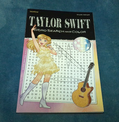 Taylor Swift Word Search & Color Book by DreamTivity- Brand New!!