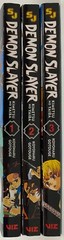 3 Books – Koyoharu Gotouge DEMON SLAYER (Kimetsu No Yaiba) 1 2 3 2018, Very Good