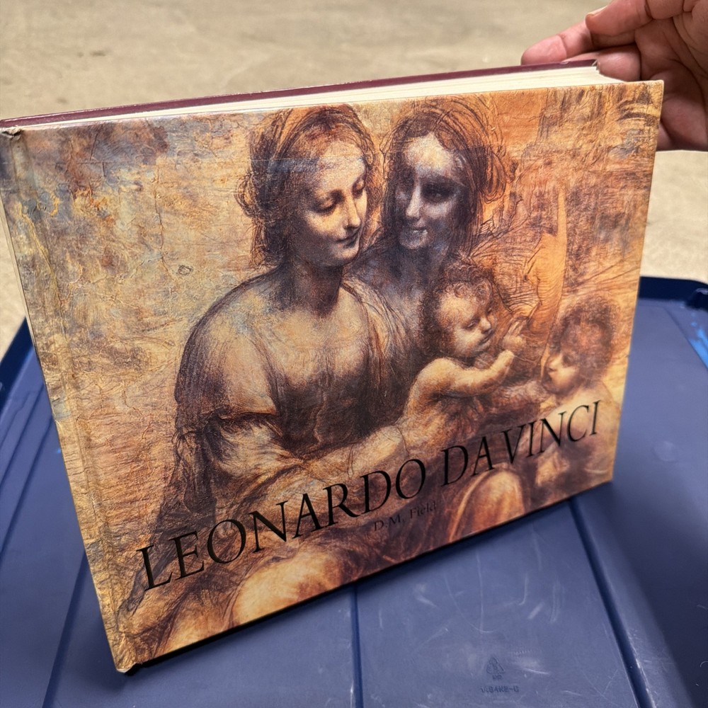 Leonardo Da Vinci by D. M. Field Multicolor Illustrated Hardcover Book