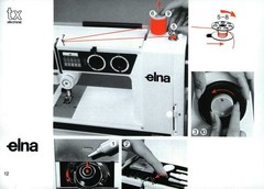 ELNA TX Electronic Sewing Machine Instruction Manual FIXED – TOUGH COVERING