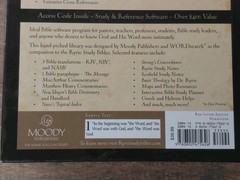 DAMAGED – Moody Publishers Ryrie ESV Study Bible Hardcover by Charles C. Ryrie