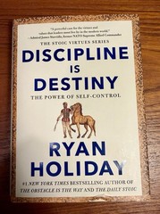 Discipline Is Destiny The Power of Self-Control Ryan Holiday SIGNED 1st 2022 HC