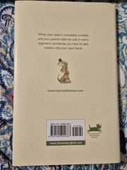 MY INVISIBLE SISTER By Sara Pinto & Beatrice Colin Excl Cond With Sleeve