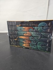 Percy Jackson and the Olympians Complete Series and Greek Gods 6 Book Boxed Set