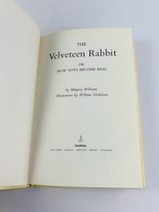 The Velveteen Rabbit Margery Williams 1980s Doubleday HCDJ Original 1922 Art