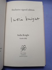 Home by India Knight EXCLUSIVE SIGNED EDITION Hardcover Book