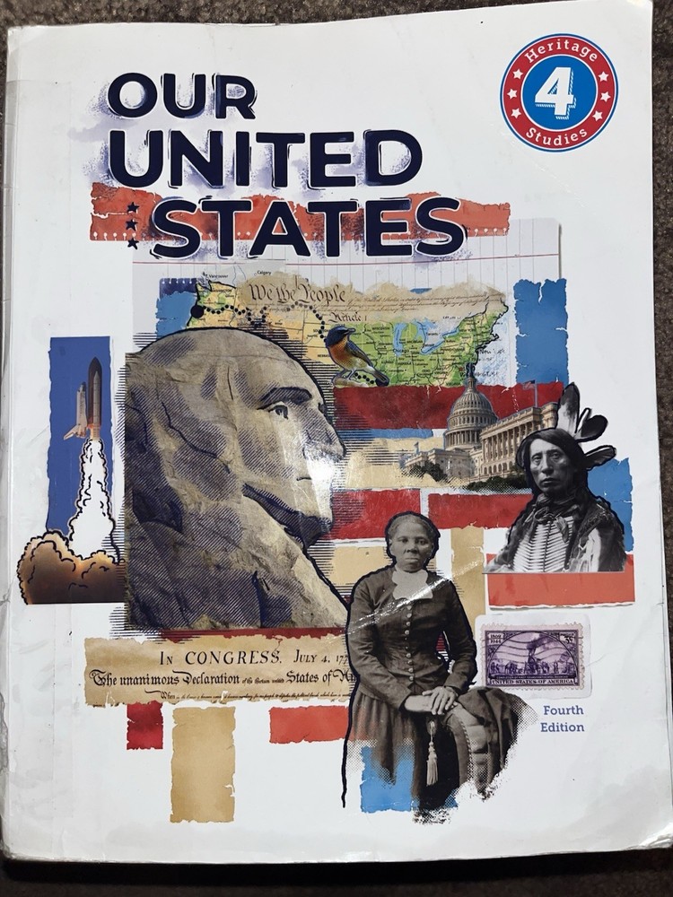 Bob Jones Our United States Heritage Studies 4 Student Text – 4th Grade History