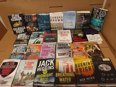 Lot of 15 Pounds Hardcover INSTANT COLLECTION GENERAL FICTION Book MIX GENRE SET