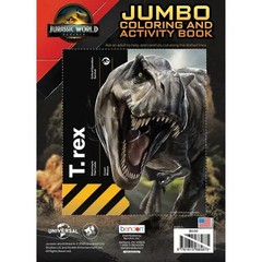 Jurassic World Jumbo Coloring and Activity Book