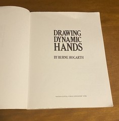 Burne Hogarth Dynamic Figure Drawing + Drawing Dynamic Hands 2 Book