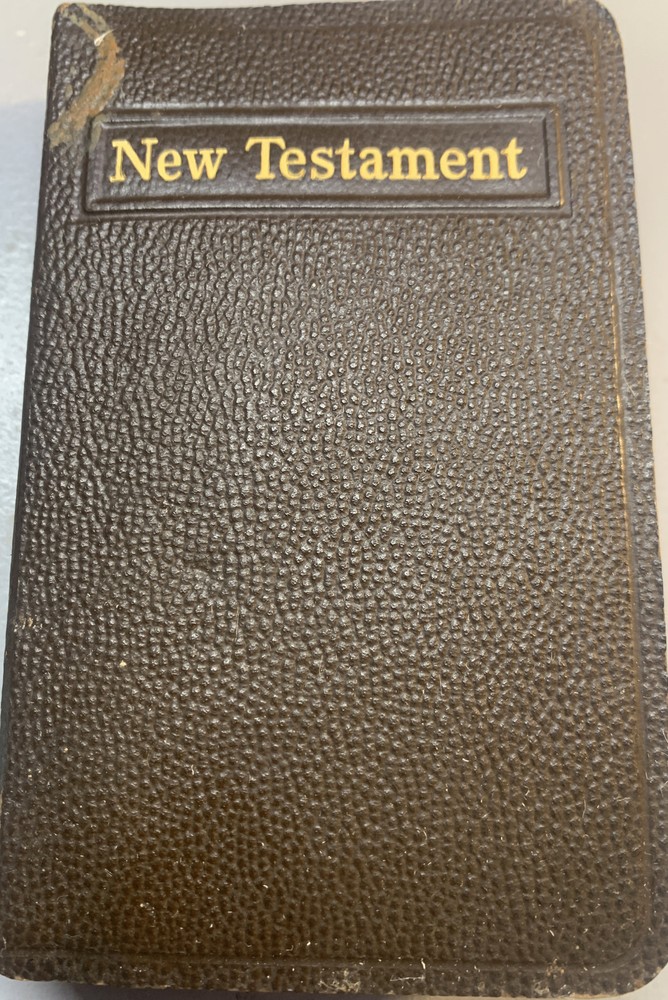 Vintage Bible New Testament Pocket Our Lord and Saviour Jesus Christ 4.5”x2.75”