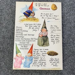 Gnomes – Wil Huygen & Rien Poortvliet (1st edition HC) Harry N. Abrams, 1977