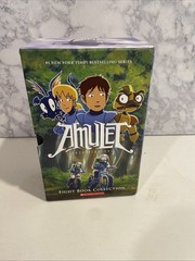 Amulet #1-8 Series Box Set Paperback 8 Book Collection, Graphix By Kazu Kibuishi
