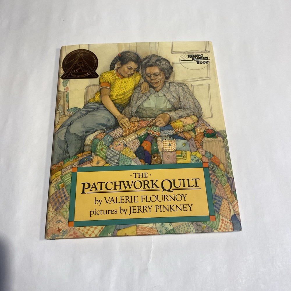 The Patchwork Quilt by Valerie Flournoy (1985, Hardcover) Pictures Jerry Pinkney