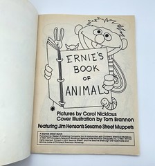 Vintage Coloring Books Lot 1980’s & 1990s Sesame Street Santa Animals NOS & USED