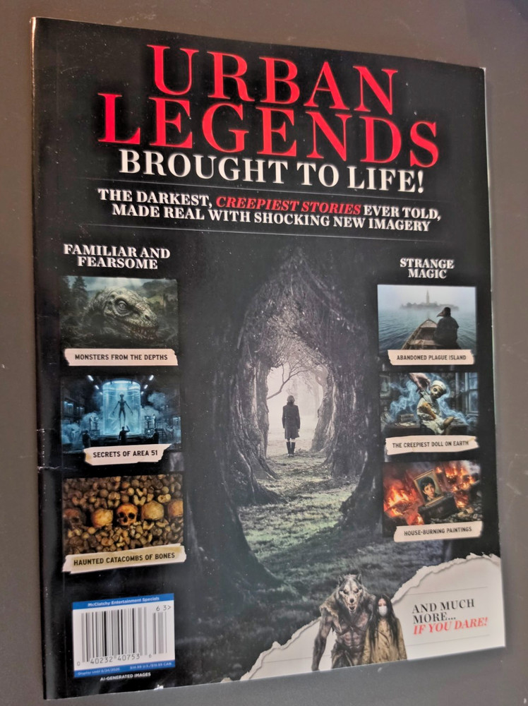 Urban Legends Brought To Life – Darkest, Creepiest Special Issue – 2026 Edition