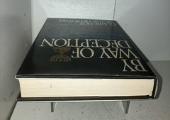 By Way of Deception 1990 HC DJ First Canadian Edition Stoddart Mossad Spy Book
