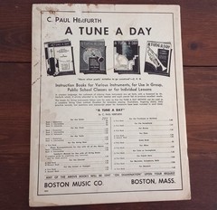 Vintage 1963 A TUNE A DAY For STRING BASS Book 2 36 Pages