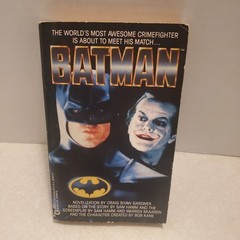 Batman by Craig Shaw Gardner Novelization (Warner Books, 1989) VTG Movie Tie-in