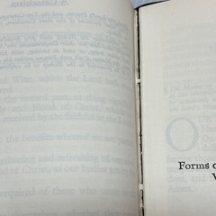 1952 Black Morocco Leather Lined BOOK OF COMMON PRAYER, Oxford University Press