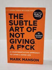 The Subtle Art of Not Giving a Fuck by Mark Manson (2017, Paperback) 1st Edition