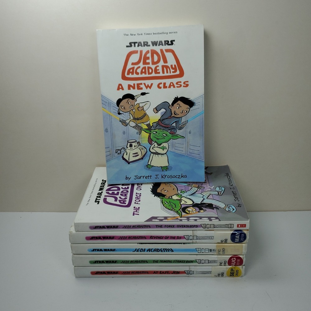Star Wars Jedi Academy Series Collection 6 Books HC & PB
