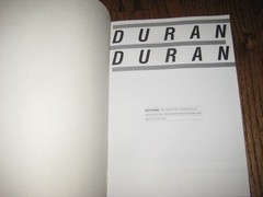 Duran Duran Book The First Four Years of the Fab Five Neil Gaiman 125 pages.