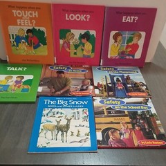 Lot of 8 Mixed Random Children’s Books and, Classic Stories Educational