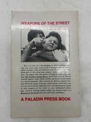 Weapons of the Street Dr. Ted Gambordella 1984 Paladin Press Self Defense