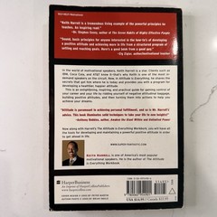 Attitude Is Everything Keith Harrell Motivation Self Help