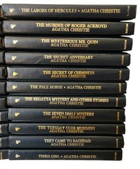 (LOT OF 42) The Agatha Christie Mystery Collection Books Mixed Years & Titles