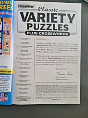 Lot of 2 Classic Variety Puzzles Plus Crosswords by Penny Press – Jumbo Specials