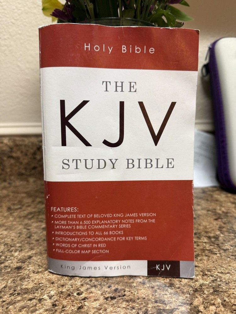 KJV Study Bible by Barbour Publishing (2013, Trade Paperback)