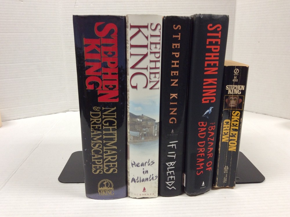 STEPHEN KING SHORT STORIES COLLECTIONS MIXED LOT OF 5 4hc, 1pb