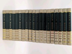 World Book Year Books, 1972 – 1990 19 Books Annual Supplement (Hardcover)