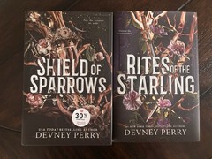 New Shield of Sparrows Rites of the Starling 1st Edition Deluxe Sprayed Edges
