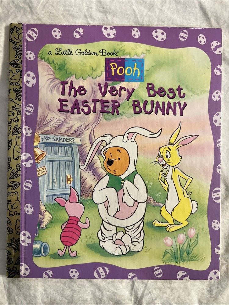 Vintage A Little Golden Book Pooh The Very Best Easter Bunny 1997 #1360