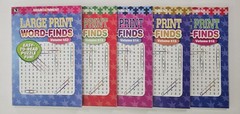 5 New Large Print Word-Finds Puzzle Books Kappa Games Vol #452-516~ Search,Hunt